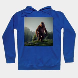 Sasquatch in Nature Hoodie